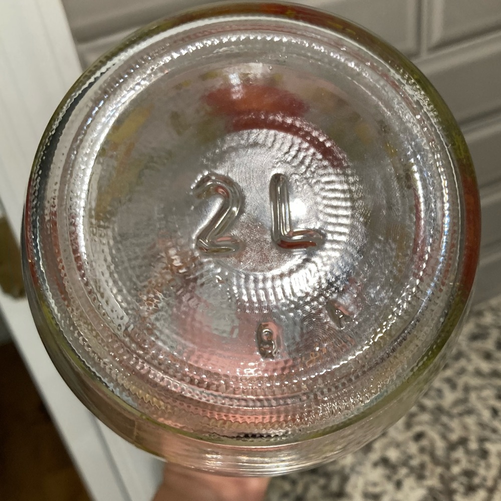 Spice of life vintage glass jar set of 2 (2L & 3/4L) - Picture 7 of 7